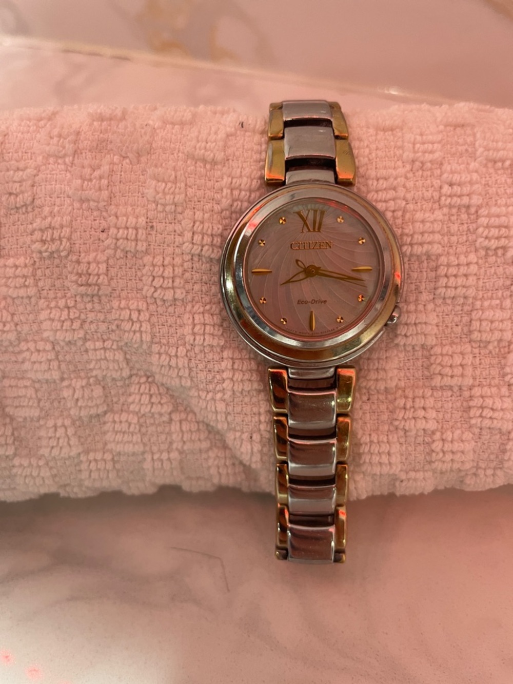 Citizen Eco-Drive Mother of Pearl Wrist Watch